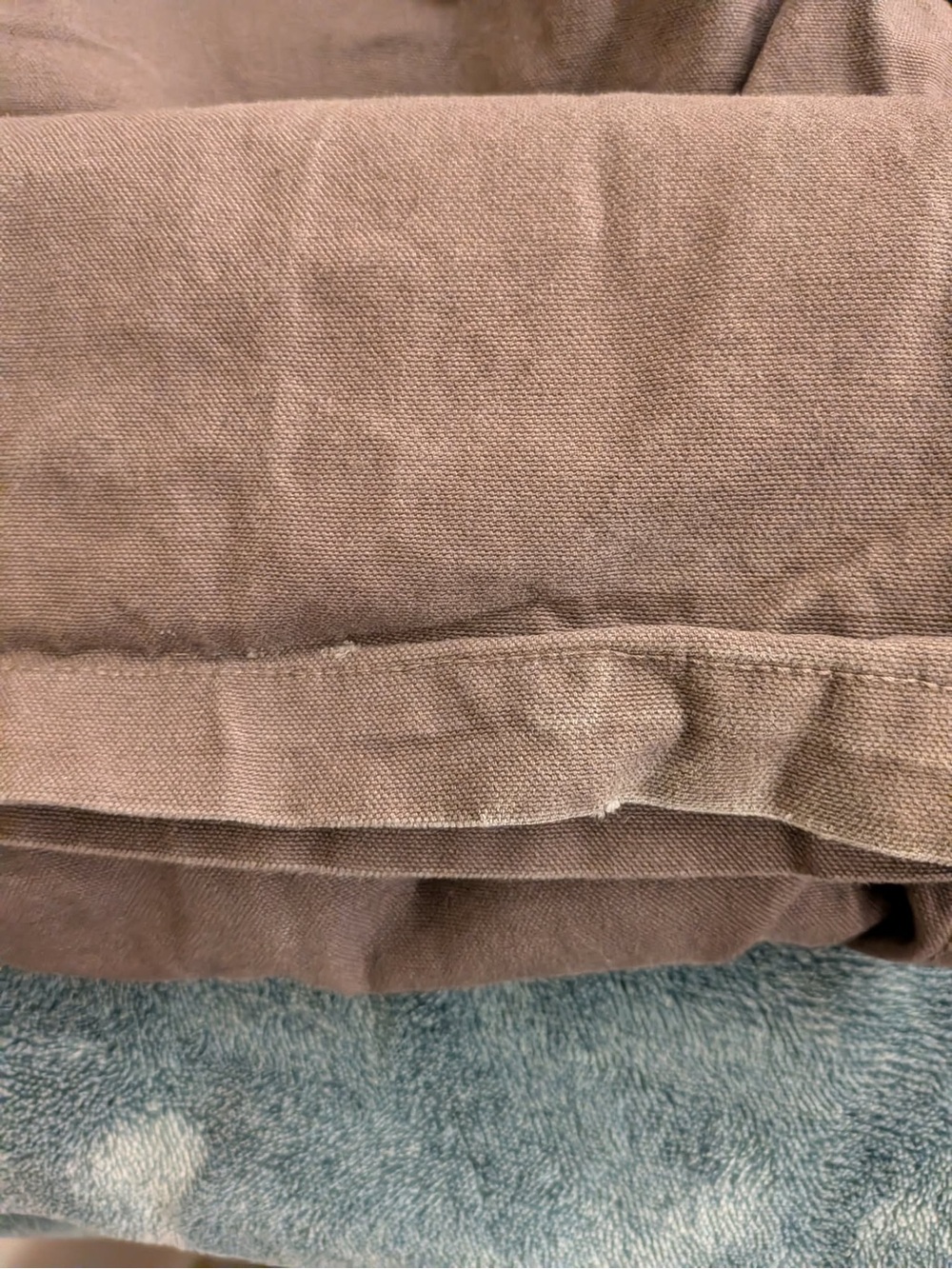 Empyre Brown Wide-Leg Cargo Pants with Patch Pockets - Picture 7 of 8